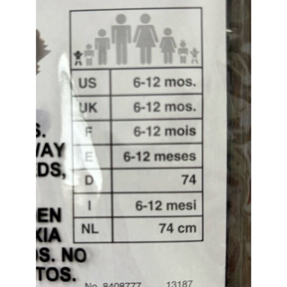 Infant Baby Boy Pirate Halloween Costume Shipwrecked 3 Piece Set Size 6-12mo New - Picture 7 of 7